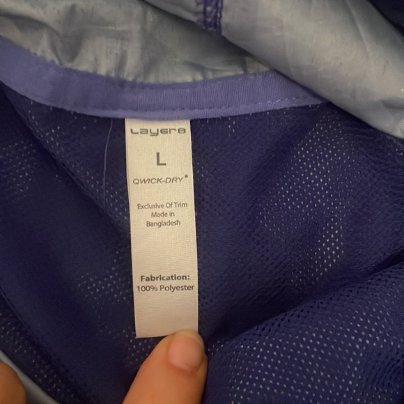 Purple rain jacket - Picture 2 of 2